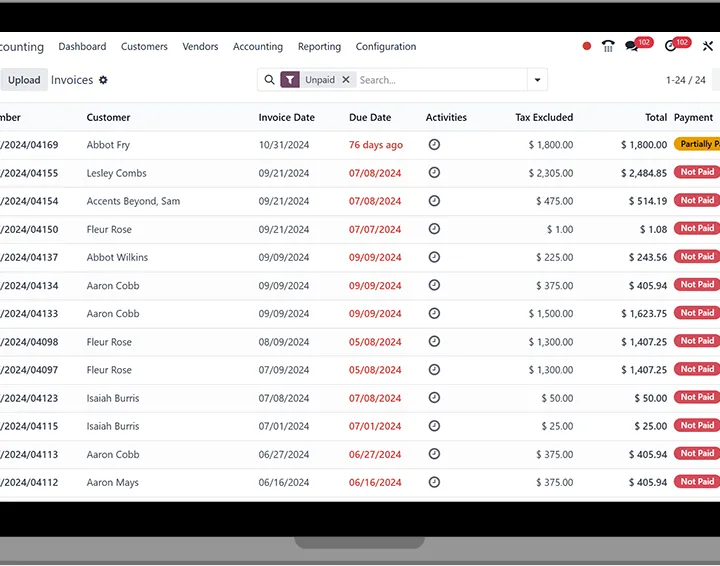 Auto-Reconcile Invoices Odoo plugin
