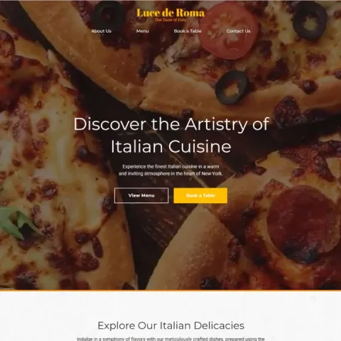 Luce De Roma project screenshot