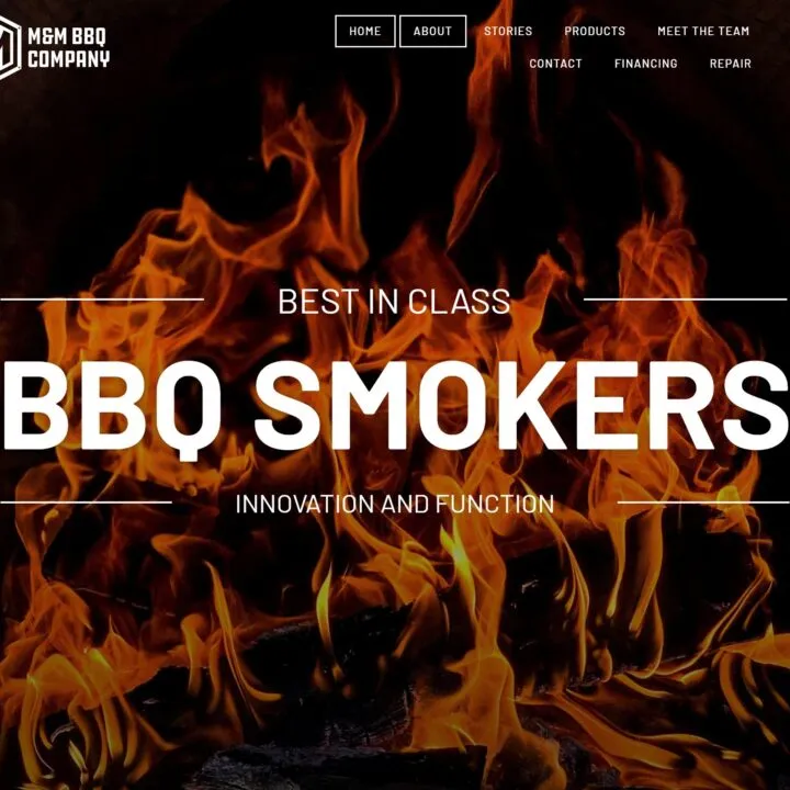 M&M BBQ Company commercial BBQ equipment