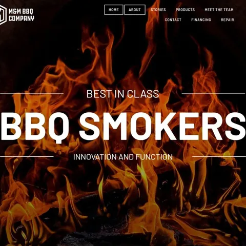 M&M BBQ Company project screenshot