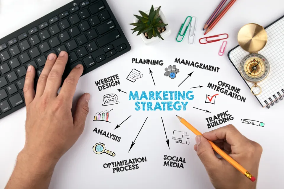 Odoo Marketing module icon representing campaigns and automation