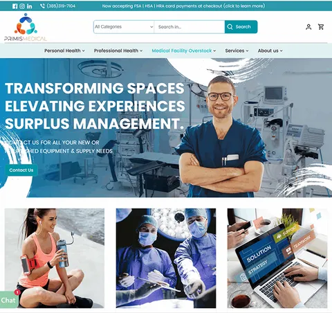 Primis Medical project screenshot