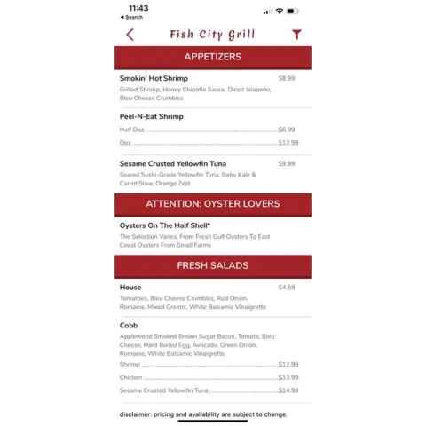 Restaurants Android App project screenshot